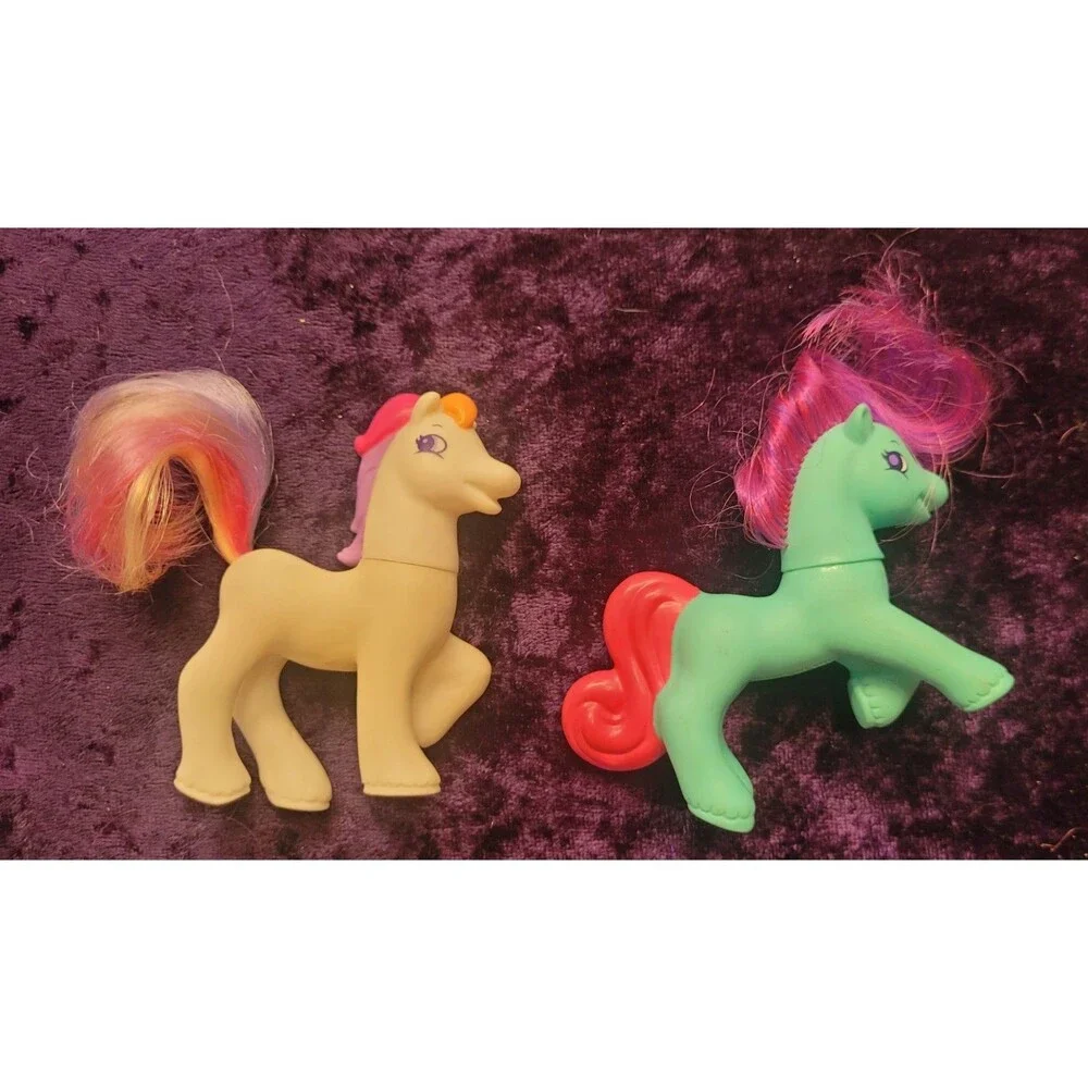 Vtg Hasbro G2 2nd Gen My Little Pony '98 Horse Action Figures Lot of 2